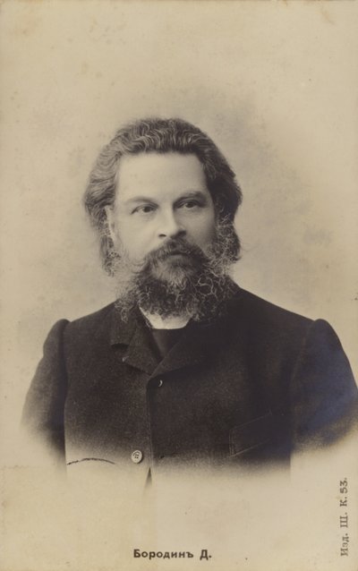 Alexander Porfiryevich Borodin by Russian Photographer